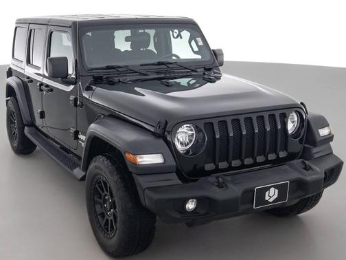 Black 2018 Jeep Wrangler Unlimited Sport S