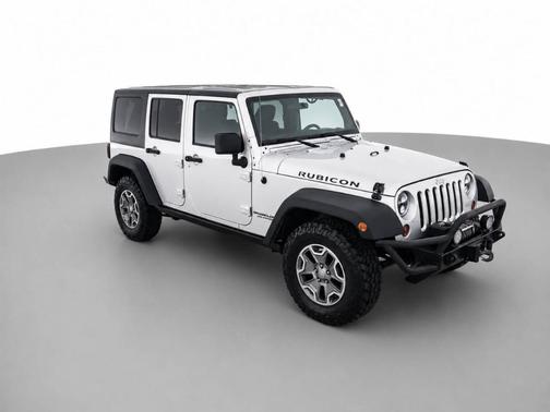Silver 2012 Jeep Wrangler Unlimited Rubicon
