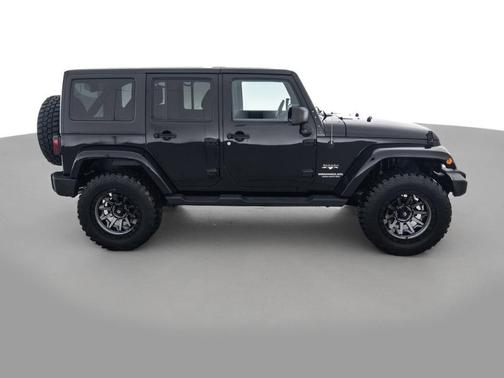 Black 2017 Jeep Wrangler Unlimited Sahara