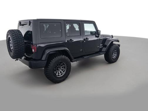 Black 2017 Jeep Wrangler Unlimited Sahara