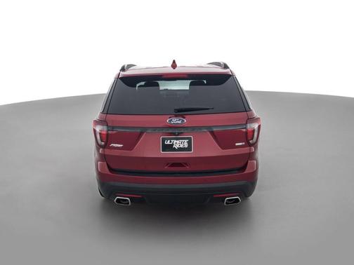 Red 2016 Ford Explorer Sport