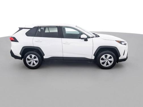 White 2022 Toyota RAV4 LE