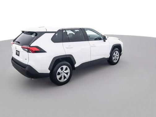 White 2022 Toyota RAV4 LE