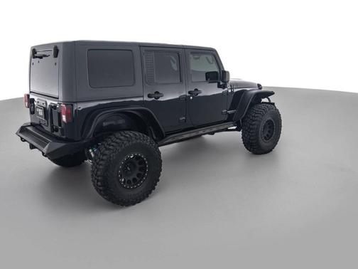 Black 2007 Jeep Wrangler Unlimited Rubicon