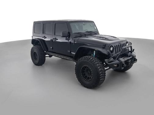 Black 2007 Jeep Wrangler Unlimited Rubicon