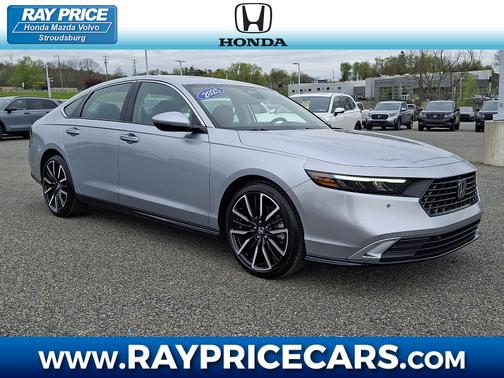 Solar Silver Metallic 2025 Honda Accord Hybrid