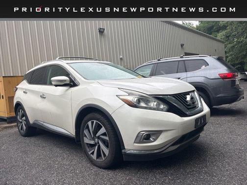 Pearl White 2015 Nissan Murano Platinum