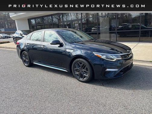 Gravity Blue 2020 Kia Optima Hybrid EX