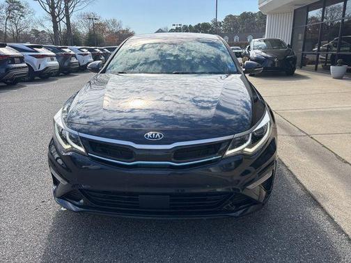 Gravity Blue 2020 Kia Optima Hybrid EX