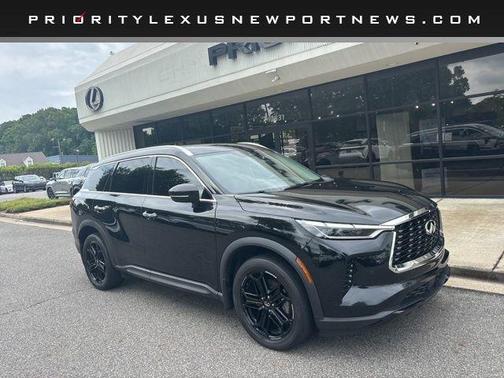 Mineral Black 2023 INFINITI QX60 Luxe