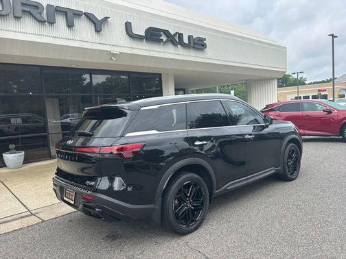 Mineral Black 2023 INFINITI QX60 Luxe