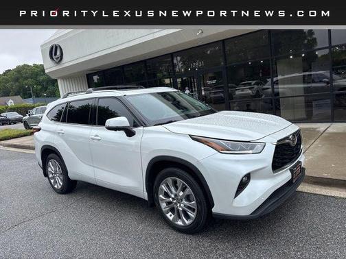 Wind Chill Pearl 2024 Toyota Highlander Limited