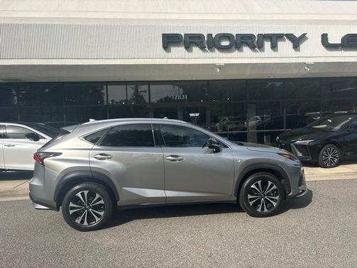 Atomic Silver 2021 Lexus NX 300 F Sport