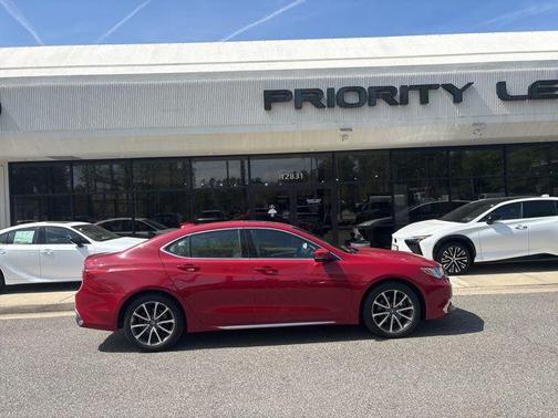 San Marino Red 2018 Acura TLX Technology
