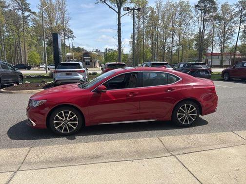 San Marino Red 2018 Acura TLX Technology