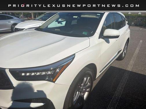 Platinum White Pearl 2020 Acura RDX Advance Package