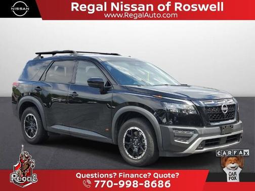 Black 2023 Nissan Pathfinder Rock Creek