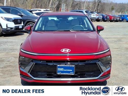 Red 2025 Hyundai SONATA SE