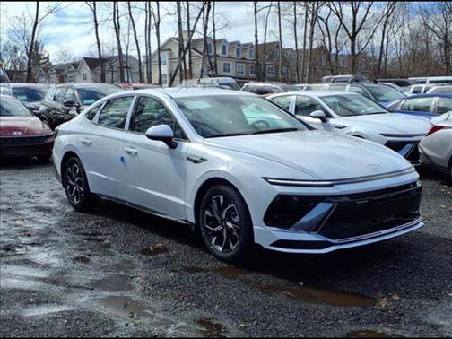 White 2025 Hyundai SONATA SEL