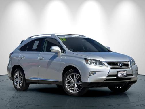 Silver Lining Metallic 2013 Lexus RX 350 Base