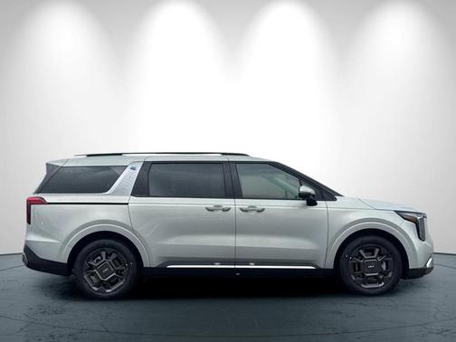 Ivory Silver 2026 Kia Carnival Hybrid SX