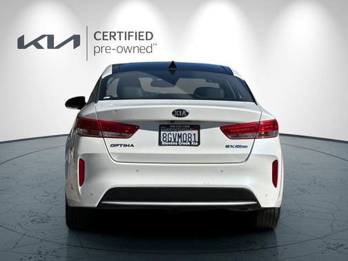 Snow White Pearl 2019 Kia Optima Hybrid EX