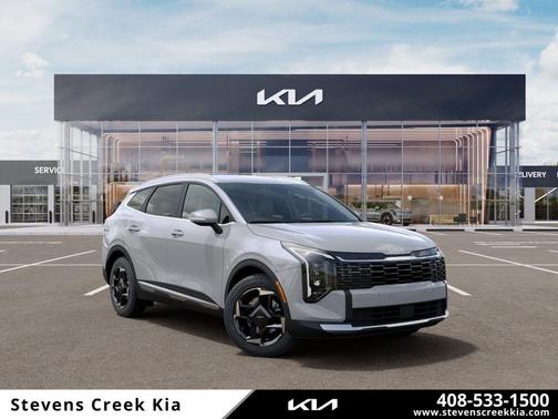 Wolf Gray 2026 Kia Sportage Hybrid EX