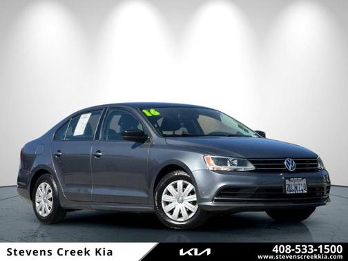 Platinum Gray Metallic 2016 Volkswagen Jetta 1.4T S