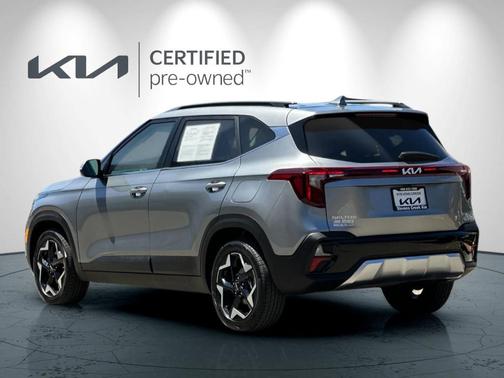 Steel Gray 2024 Kia Seltos EX