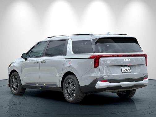 Ceramic Silver 2026 Kia Carnival Hybrid EX