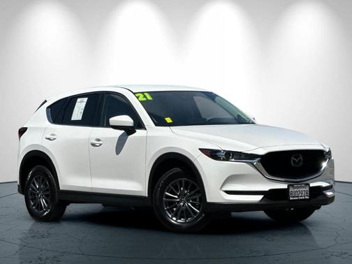 Snowflake White Pearl 2021 Mazda CX-5 Touring