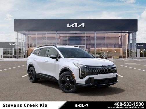 Snow White Pearl 2026 Kia Sportage Hybrid EX