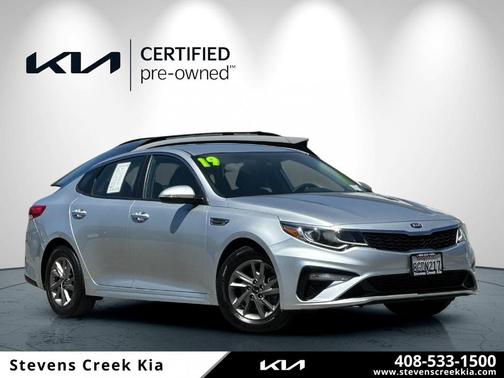 Sparkling Silver 2019 Kia Optima LX
