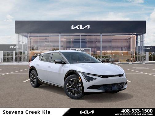 Glacial White Pearl 2026 Kia EV6 Wind