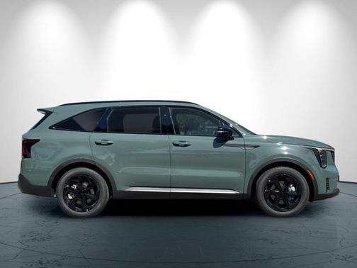 Green 2026 Kia Sorento Hybrid X-LINE SX PRESTIGE