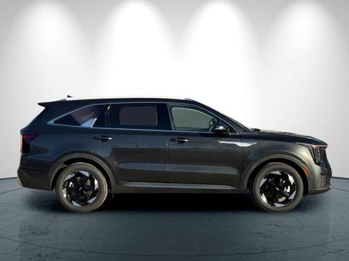 Gray 2026 Kia Sorento Hybrid EX
