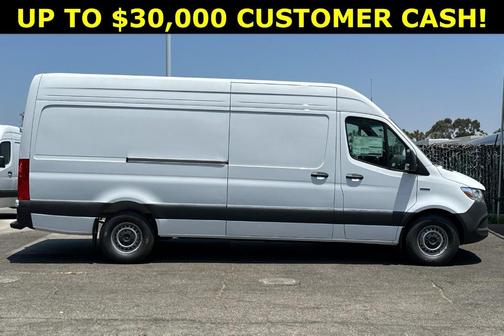 2024 Mercedes-Benz eSprinter 2500 170 WB High Roof Cargo