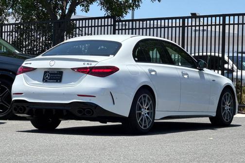Polar White 2026 Mercedes-Benz AMG C 43 Base 4MATIC
