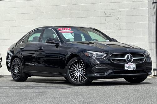 Obsidian Black Metallic 2023 Mercedes-Benz C-Class C 300