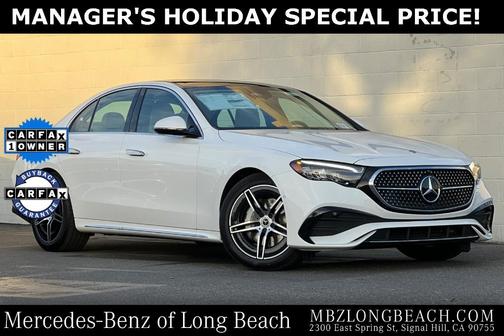 2025 Mercedes-Benz E-Class E 350