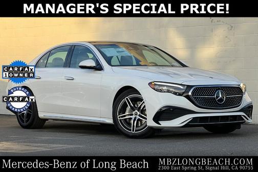 2025 Mercedes-Benz E-Class E 350