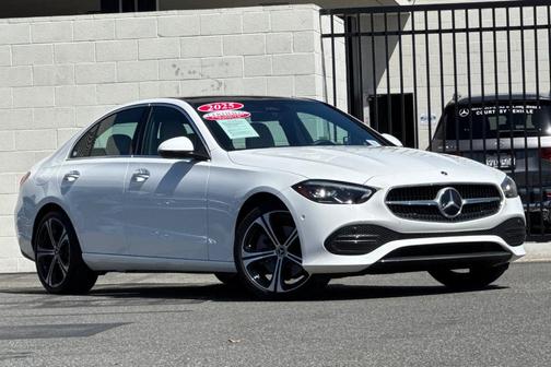 Polar White 2025 Mercedes-Benz C-Class C 300