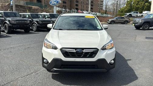 Crystal White Pearl 2021 Subaru Crosstrek Premium