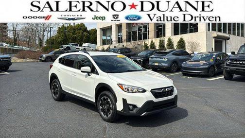 Crystal White Pearl 2021 Subaru Crosstrek Premium