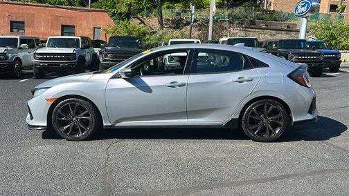 Silver 2017 Honda Civic Sport