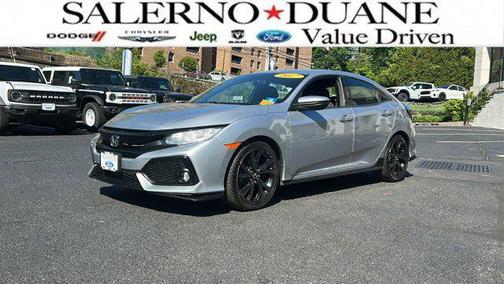 Silver 2017 Honda Civic Sport