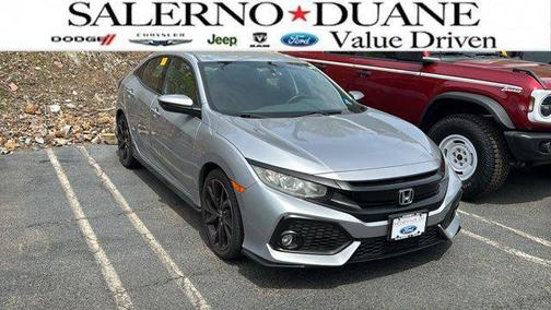 Silver 2017 Honda Civic Sport