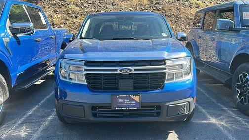Blue 2024 Ford Maverick Lariat