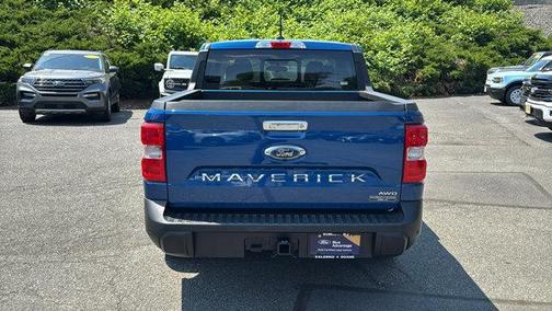 Blue 2024 Ford Maverick Lariat