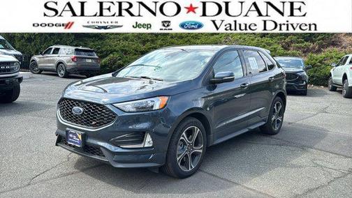 Stone Blue Metallic 2022 Ford Edge ST